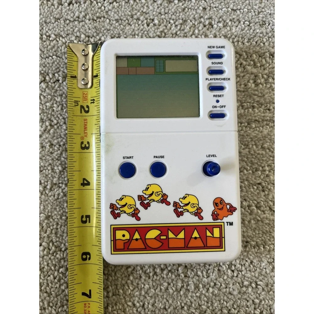Vintage 1980 Pac-Man Handheld LCD Video Game Original - TESTED